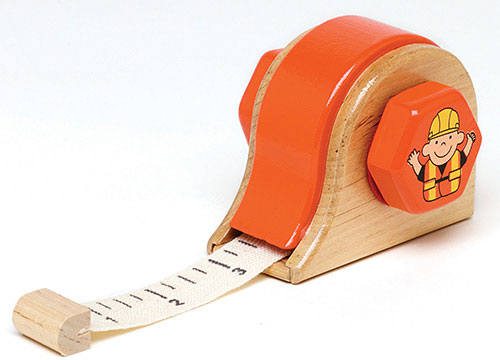 Measure Up - kids wooden tape measure - Toys To Love