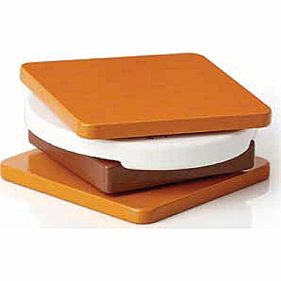 S'Mores Wooden Food