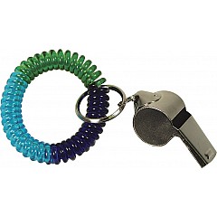 Wrist Coil With Whistle (36 Ct Asst. Bucket)
