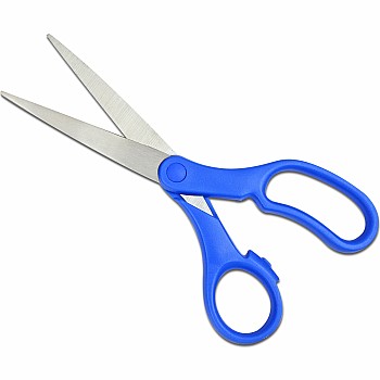 8" Scissors, Blue