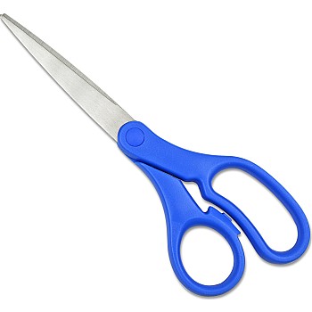 8" Scissors, Blue