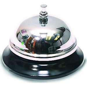 Chrome Call Bell  Clamshell Pack