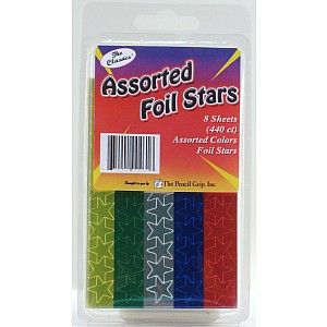 Foil Star Stickers (440 Ct.)  Clamshell
