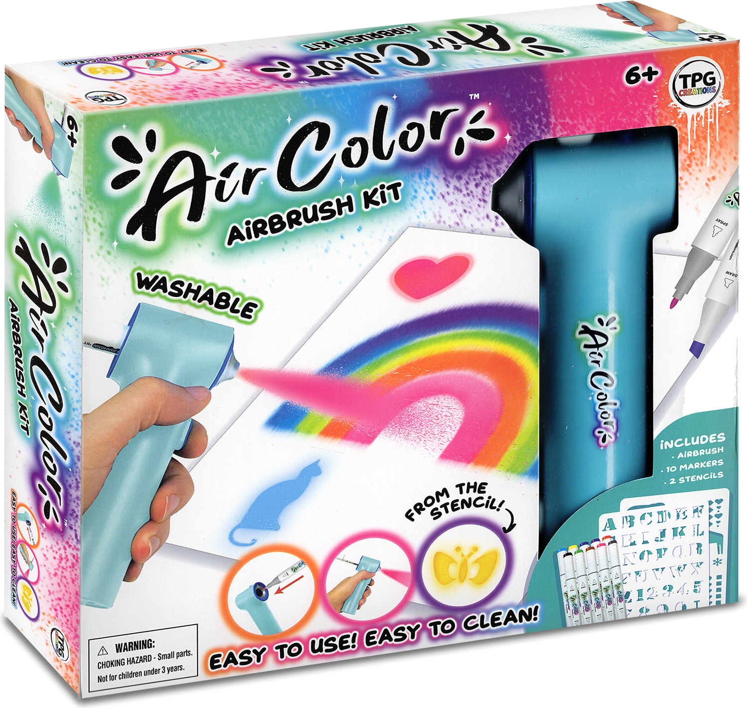 Aircolor Airbrush Kit (includes markers)