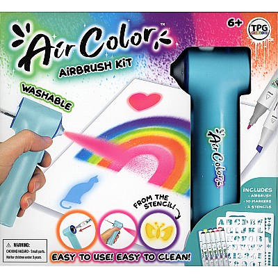 Aircolor Airbrush Kit (includes markers)