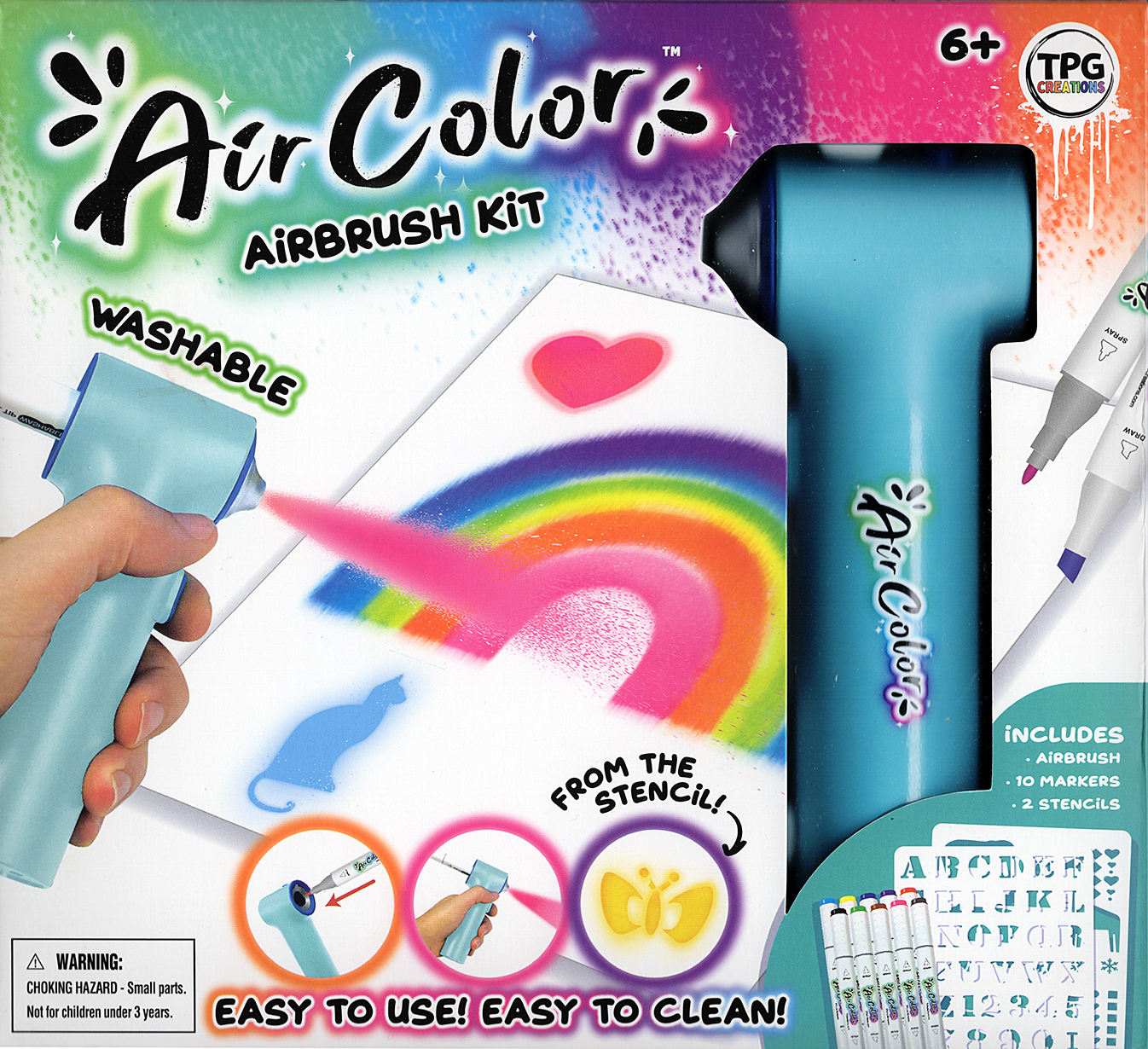 Aircolor Airbrush Kit (includes markers)