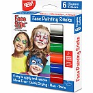 Face Paint Stix - 6 Pack