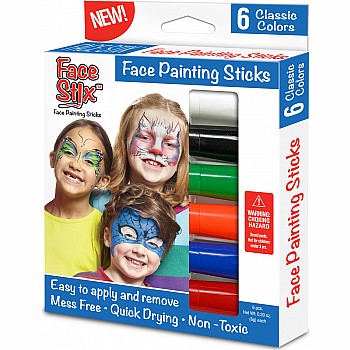 Face Paint Stix  6 Pack