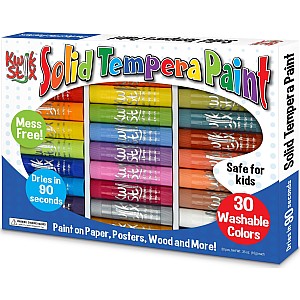 Kwik Stix Tempera Paint- Art Set 30 Colors