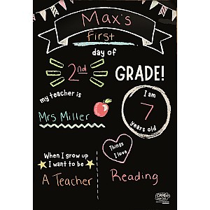 Reusable Activity Playmat - School Milestones