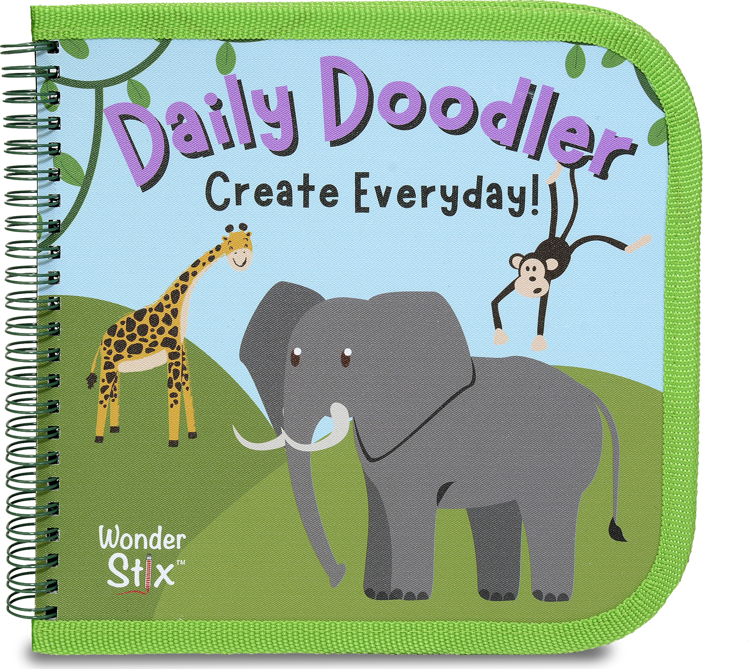 Daily Doodler Jungle Animals Cover