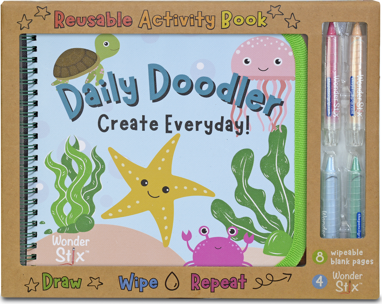 Daily Doodler Sea Life Cover