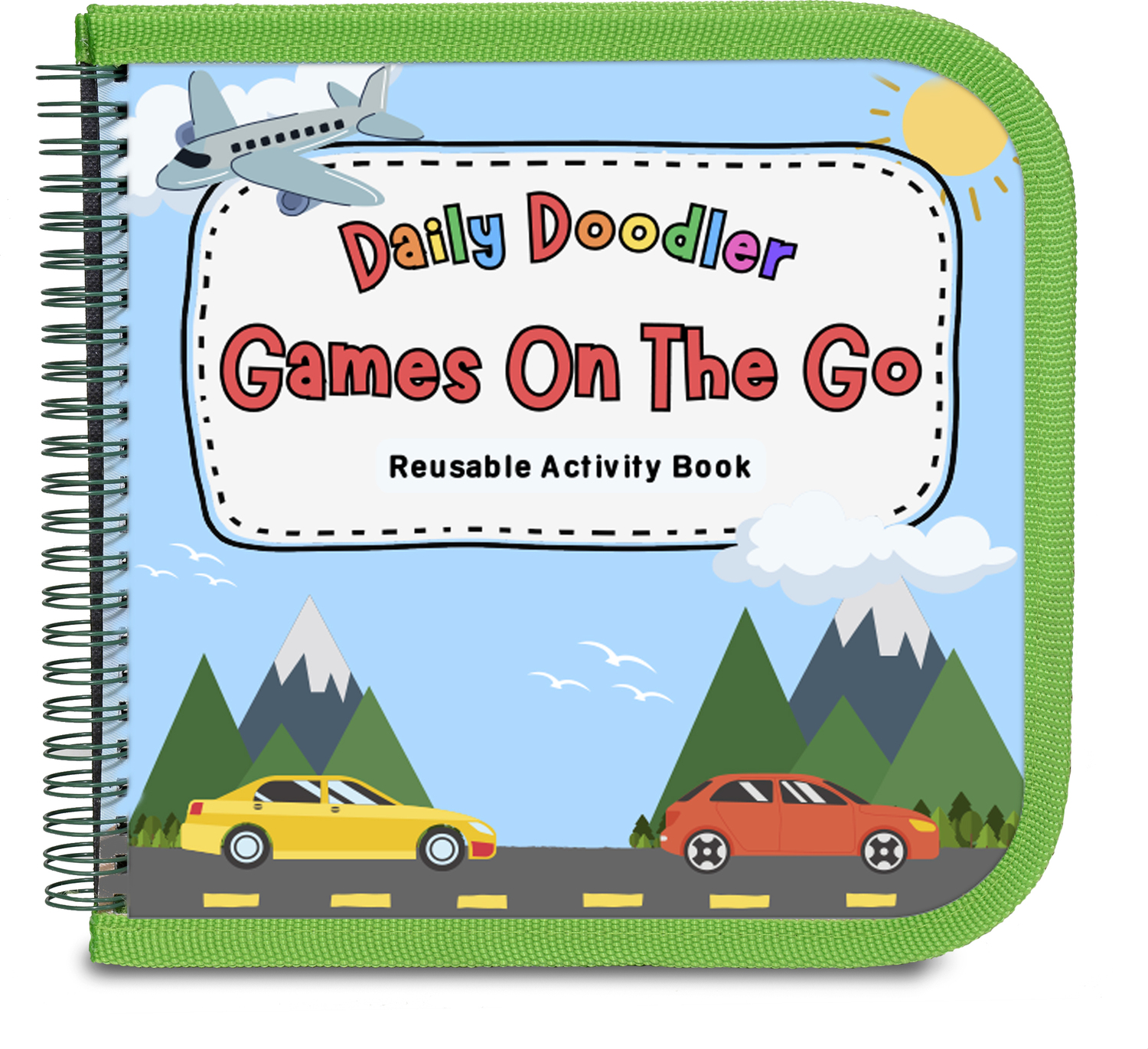 Daily Doodler Games on the Go Activity Book