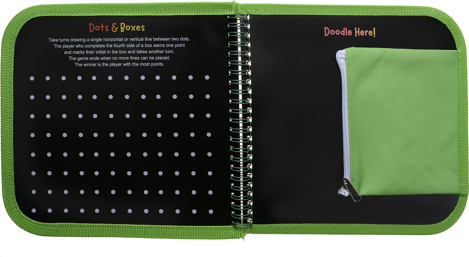 Daily Doodler Games on the Go Activity Book