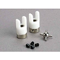 U-joints (2)/ 3mm set screws (4)