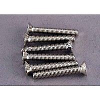 Screws, 3x20mm countersunk machine screws (6)