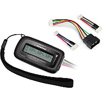 LiPo cell voltage checker/balancer (includes #2938X adapter for Traxxas iD batteries)