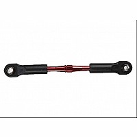 Turnbuckle, aluminum (red-anodized), camber link, rear, 49mm (1) (assembled with rod ends & hollow balls)(See part 3741X for co