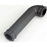 Exhaust pipe, rubber (N. Rustler/Sport/4-Tec) (side exhaust engines only)