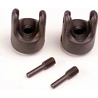 Differential output yokes (heavy duty) (2)/ set screw yoke pins, M4/10 (2)