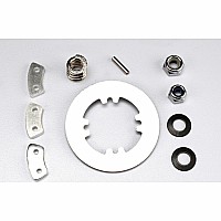 Rebuild kit (heavy duty), slipper clutch (steel disc/ aluminum friction pads (3)/ spring, Revo (1)/ spring, Maxx (1)/ 2x9.8mm p