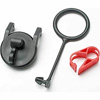 Pull ring, fuel tank cap (1)/ engine shut-off clamp (1)