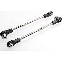 Linkage, front sway bar (Revo/Slayer) (3x70mm turnbuckle) (2) (assembled with rod ends, hollow balls and ball stud)