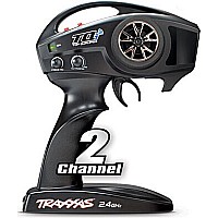 TQi 2.4 GHz High Output radio system, 2-channel, Traxxas Link enabled, TSM (2-ch transmitter, 5-ch micro receiver)