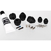 Rebuild kit, steel-splined constant-velocity driveshafts (includes pins, dustboots, lube, and hardware)