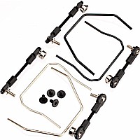 Sway bar kit (front and rear) (includes front and rear sway bars and adjustable linkage)
