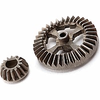 Ring gear, differential/ pinion gear, differential (metal)