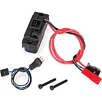 LED lights, power supply (regulated, 3V, 0.5-amp), TRX-4/ 3-in-1 wire harness