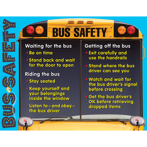 Bus Safety Chart Kool And Child