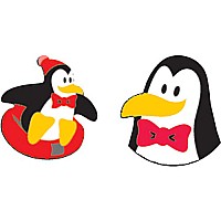 Perky Penguins Supershapes Stickers