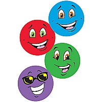 Colorful Smiles (tutti-frutti) Small Round