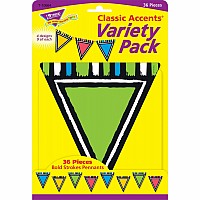Bold Strokes Pennants Classic Accents Variety Pack, 36 Ct