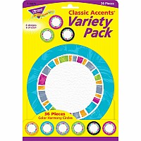 Color Harmony Circles Classic Accents Var. Pack, 36 Ct