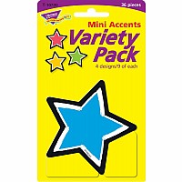 Bold Strokes Stars Mini Accents Variety Pack, 36 Ct