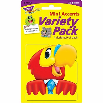 Playtime Pals Clips Mini Accents Variety Pack, 36 Ct