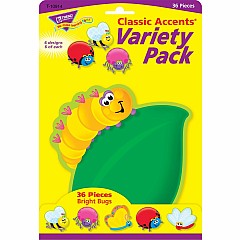 Bright Bugs Classic Accents Variety Pack, 36 Ct