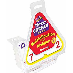 Multiplication And Division Three-corner Flash Cards