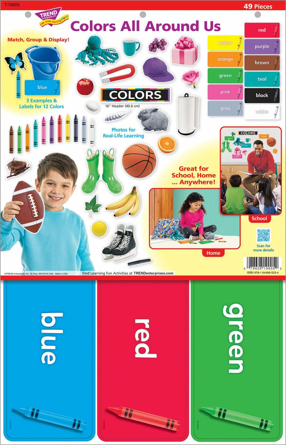 Colors All Around Us Learning Set Givens Books and Little Dickens