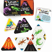 Lava Lizards Three Corner Card Game