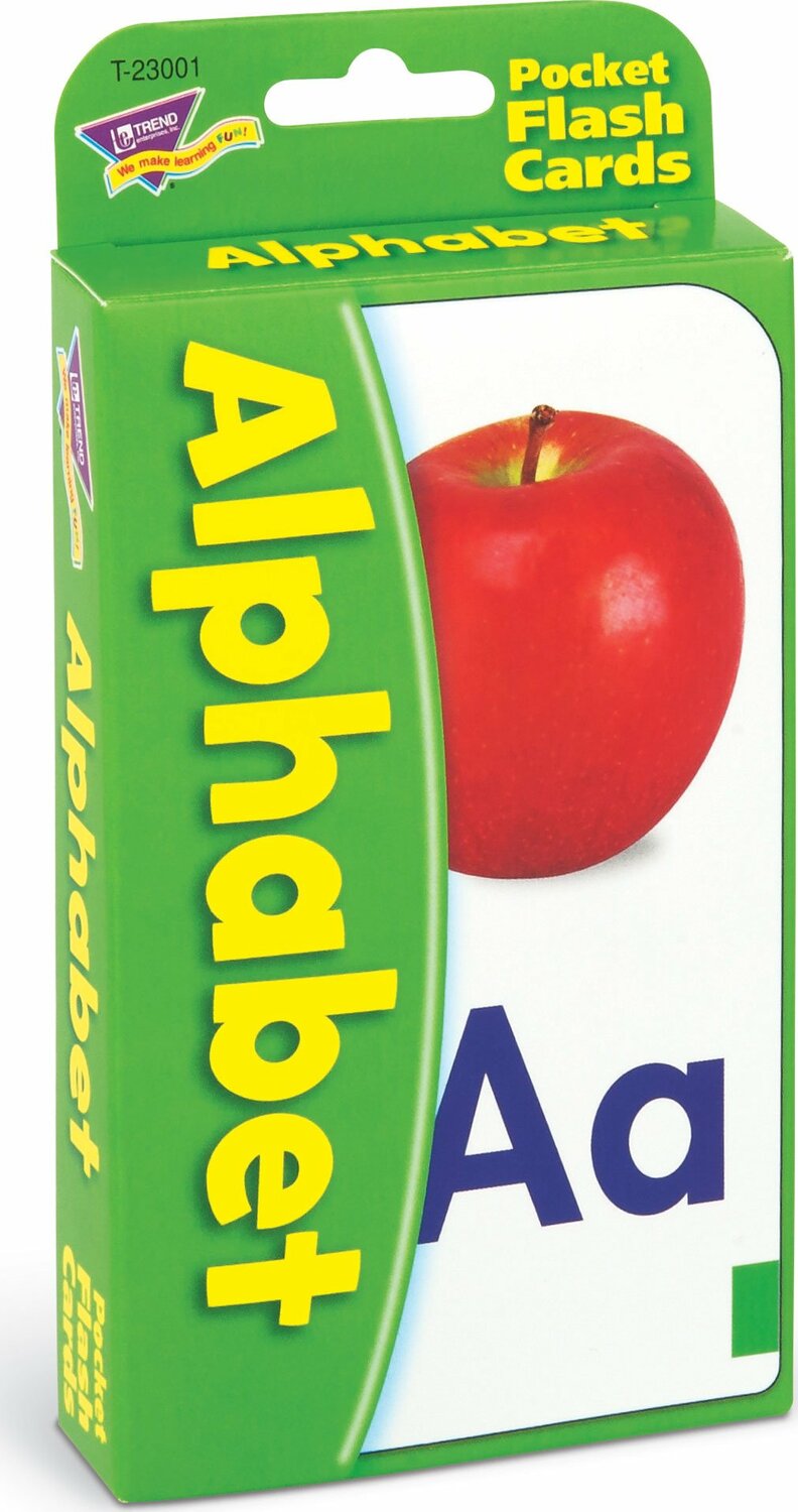 Alphabet Pocket Flash Cards