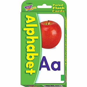 Alphabet Pocket Flash Cards