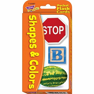 Shapes  Colors Pocket Flash Cards