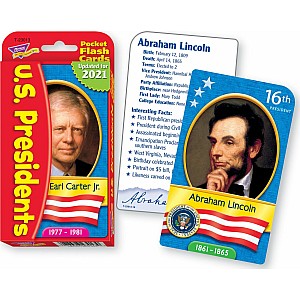 U.s.. Presidents Pocket Flash Cards