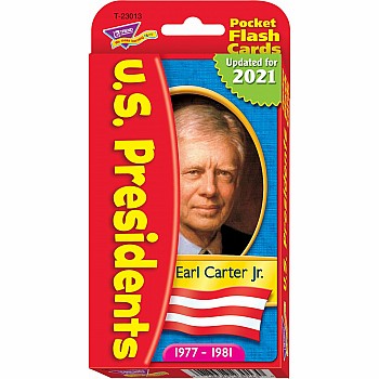 U.S. Presidents Pocket Flash Cards