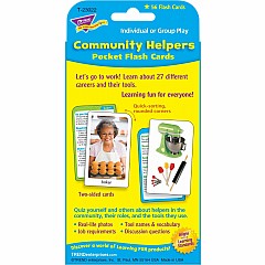Community Helpers Pocket Flash Cards
