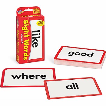 Sight Words-Level A Pocket Flash Cards